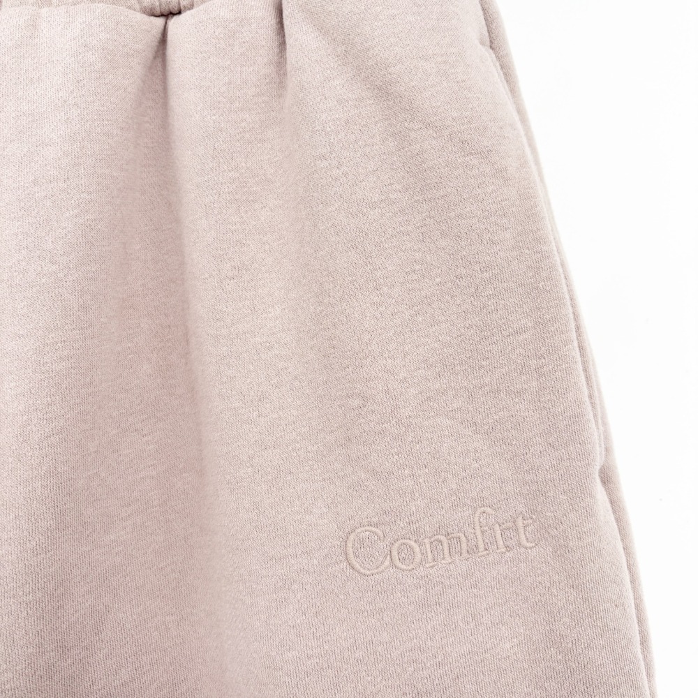 Comfrt Womens Signature Bark Fleece Relaxed Cozy Oversized Jogger Sweatpants M - Picture 3 of 6